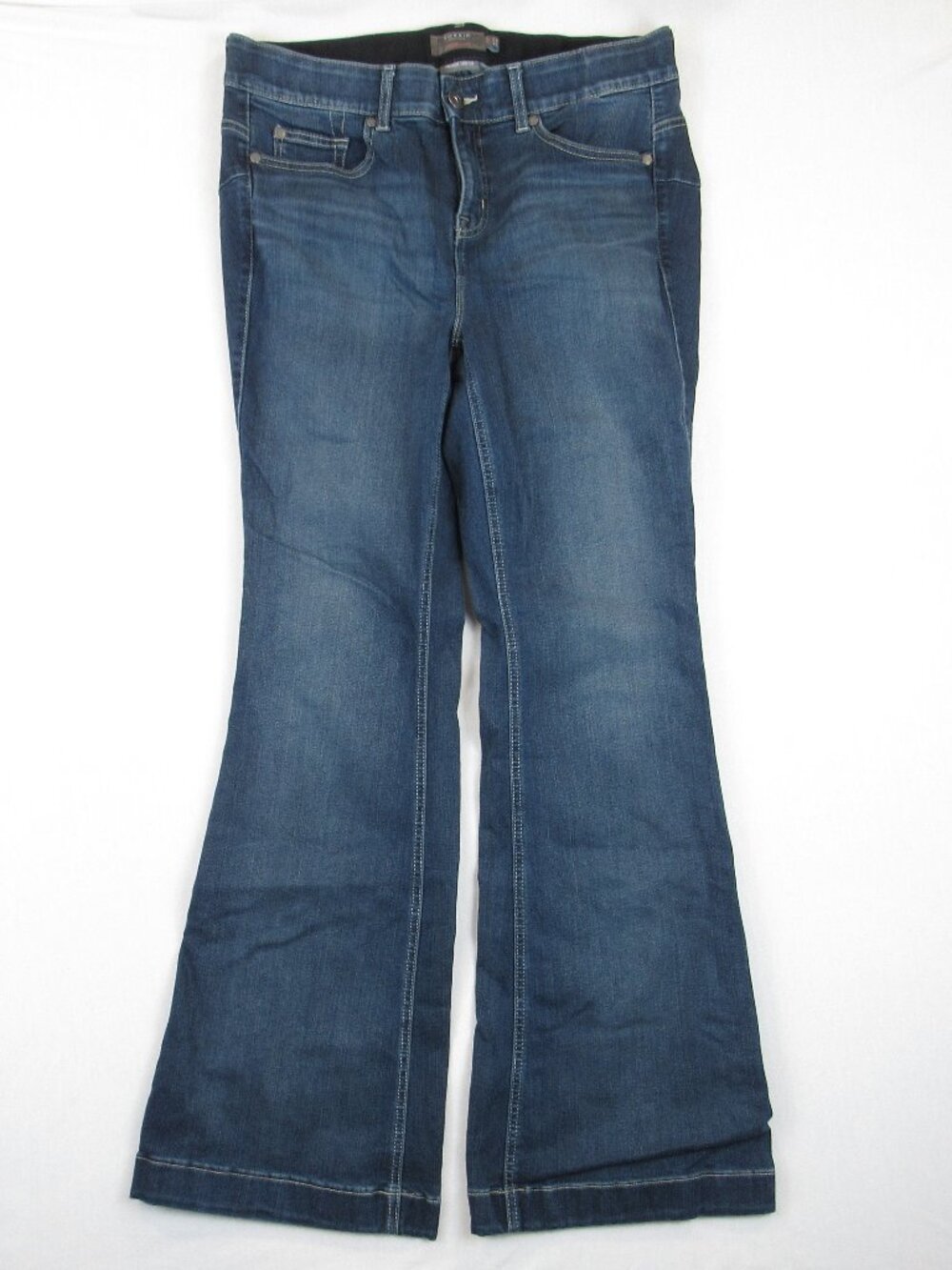 Torrid Bombshell Flare Premium Stretch Jeans Women's Size 14 R Denim Blue Pant